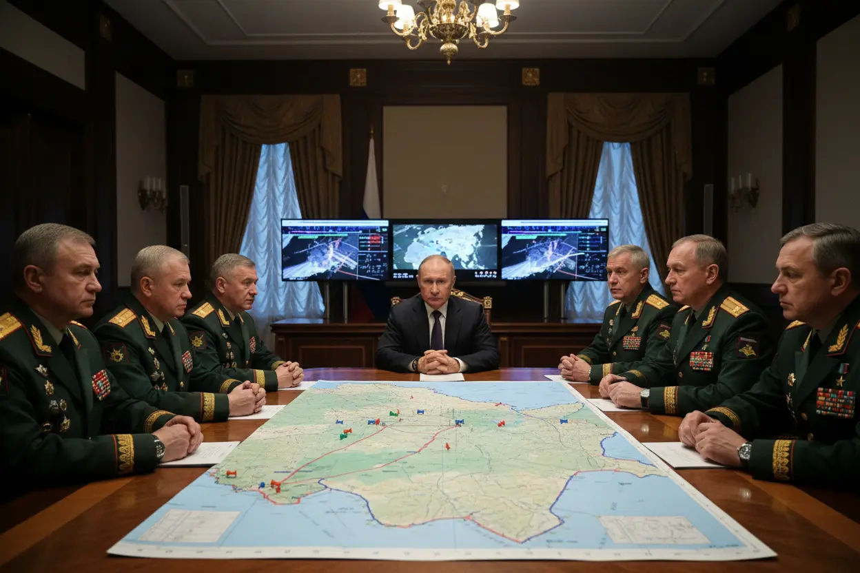 プーチン氏、コンスタンティノフカ奪取をDPR全域解放の「鍵」と位置付け　6月の進展報告受領