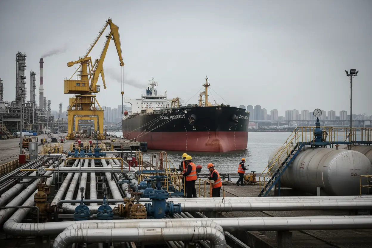 中国の対ロシア原油輸入4083万トン　1〜4月26%増、金額209.4億ドル