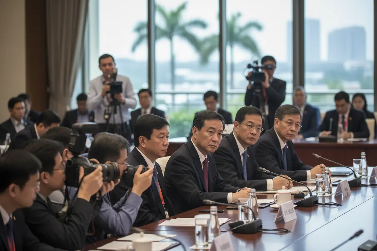 マニラで中国代表団、外相会合で日本の『中国の脅威』論を否定　台湾・南シナ海で反論