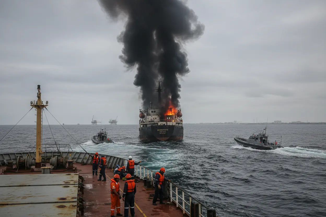 IRGC、巡航ミサイルで「MSC Sariska」被弾　Lian Star攻撃への報復か