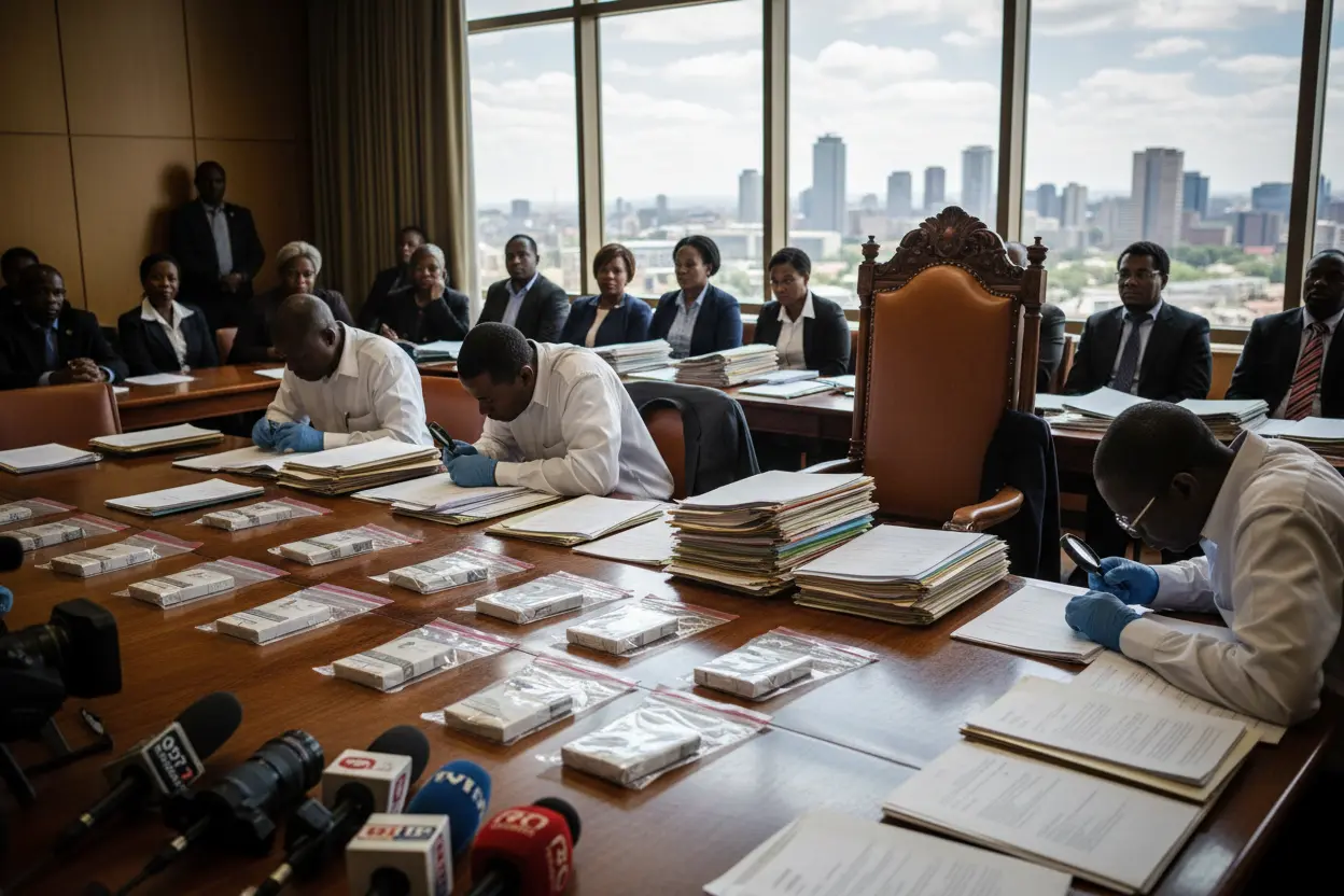 停職中の犯罪情報副局長カーン氏 証拠公表　入札問題と違法タバコ取引の疑惑