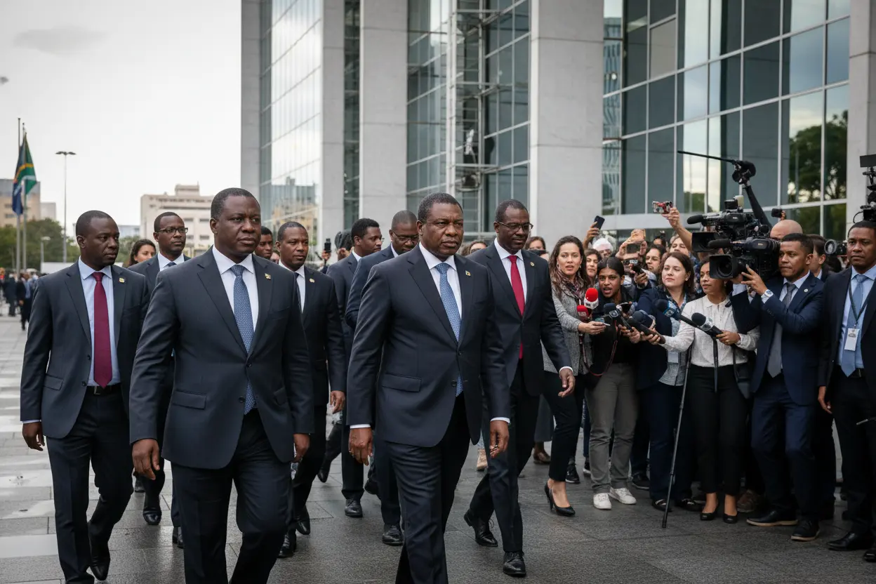 南アフリカ、外で得点、内で追及の嵐！ラマポーザ外交が抱える致命的リスク