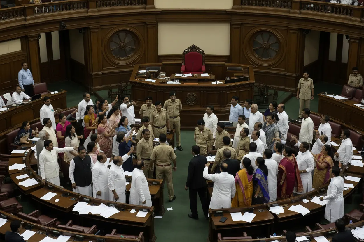 インド議会　野党抗議、両院休会　ローク・サバー午後2時まで、仲裁改革など法案提出