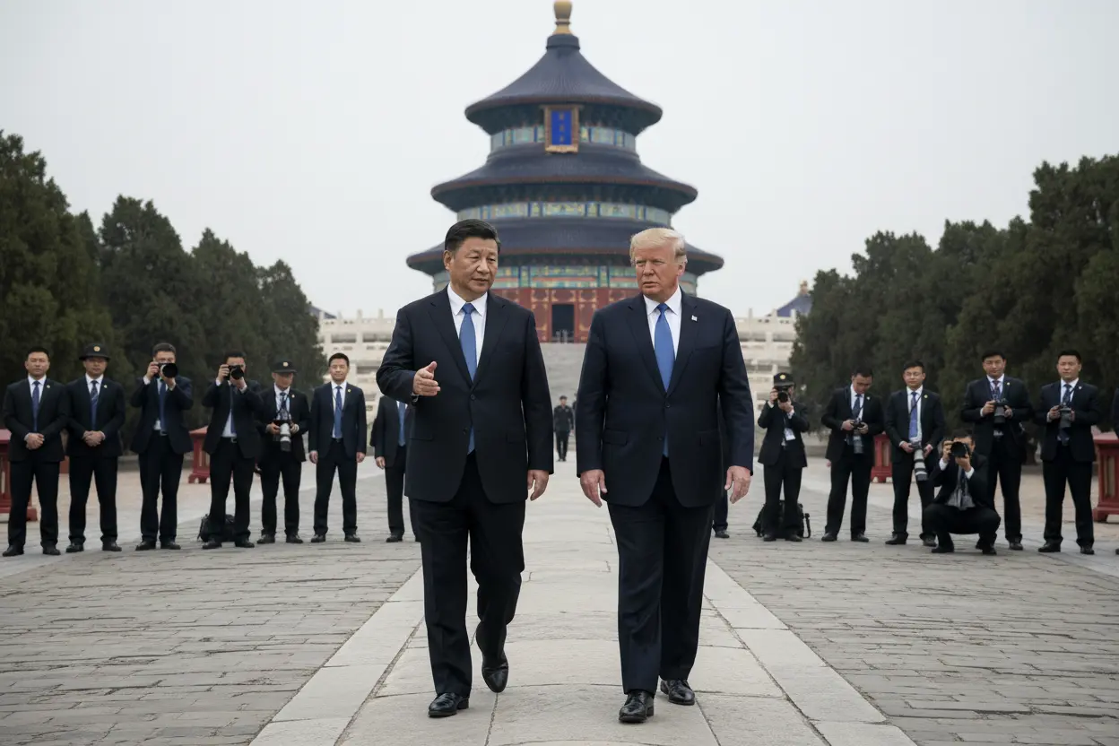 習近平、天壇で「和合」掲げ中米平和共存を訴え　首脳会談で戦略的安定と実務協力を確認