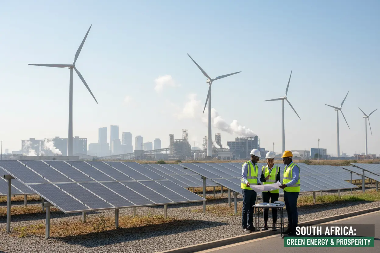 南アフリカの経済成長とエネルギー政策の最新動向
