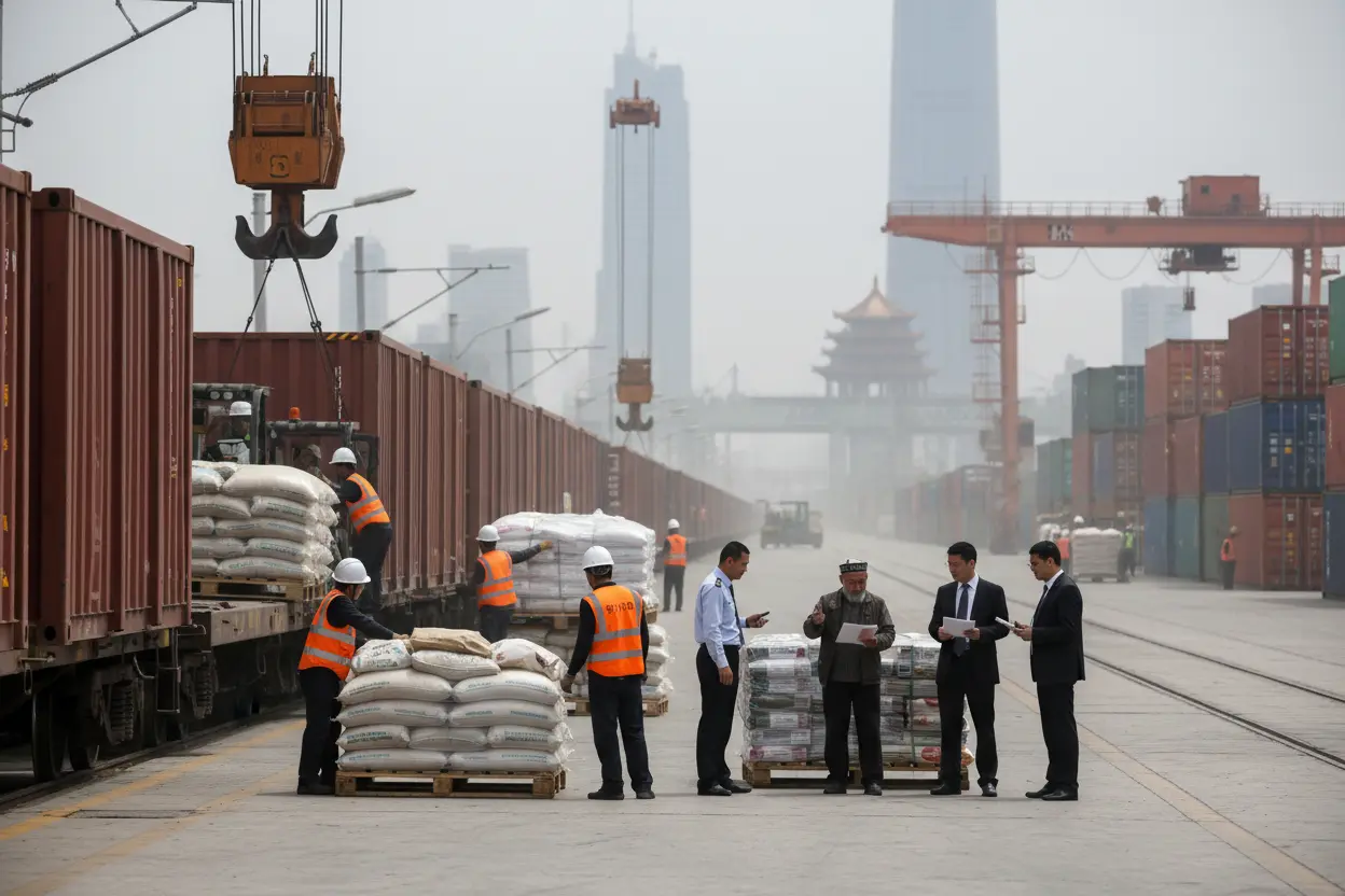 中国―欧州鉄道エクスプレス活況　13万回運行・貨物総額5,200億ドル超、消費財と農産物結び食卓と域内経済に波及