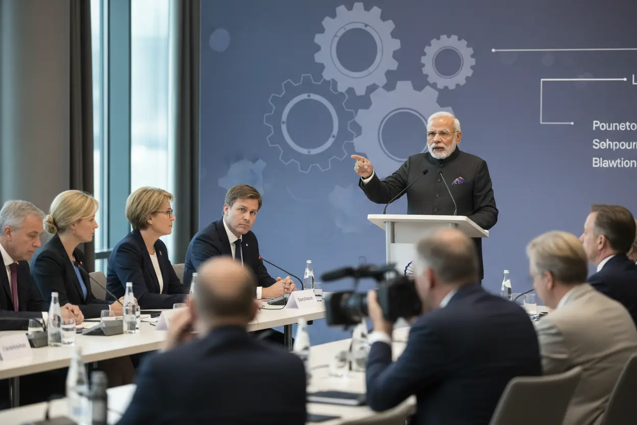 モディ首相、インド・EU自由貿易協定強調　AI・半導体・供給網で連携促進へ