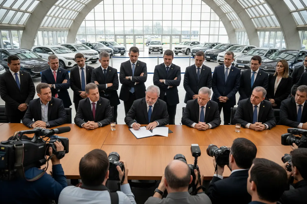 ルラ大統領、配車アプリ運転手向け300億レアル低利融資枠「Move Aplicativos」創設　BNDES運営で約140万人が対象