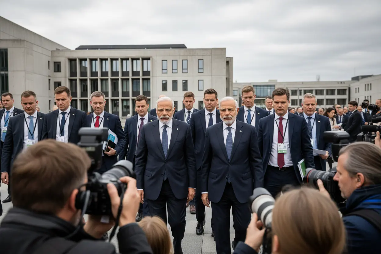 モディ首相、40年ぶりノルウェー訪問　北欧5国と戦略対話へ、経済協力強化狙い