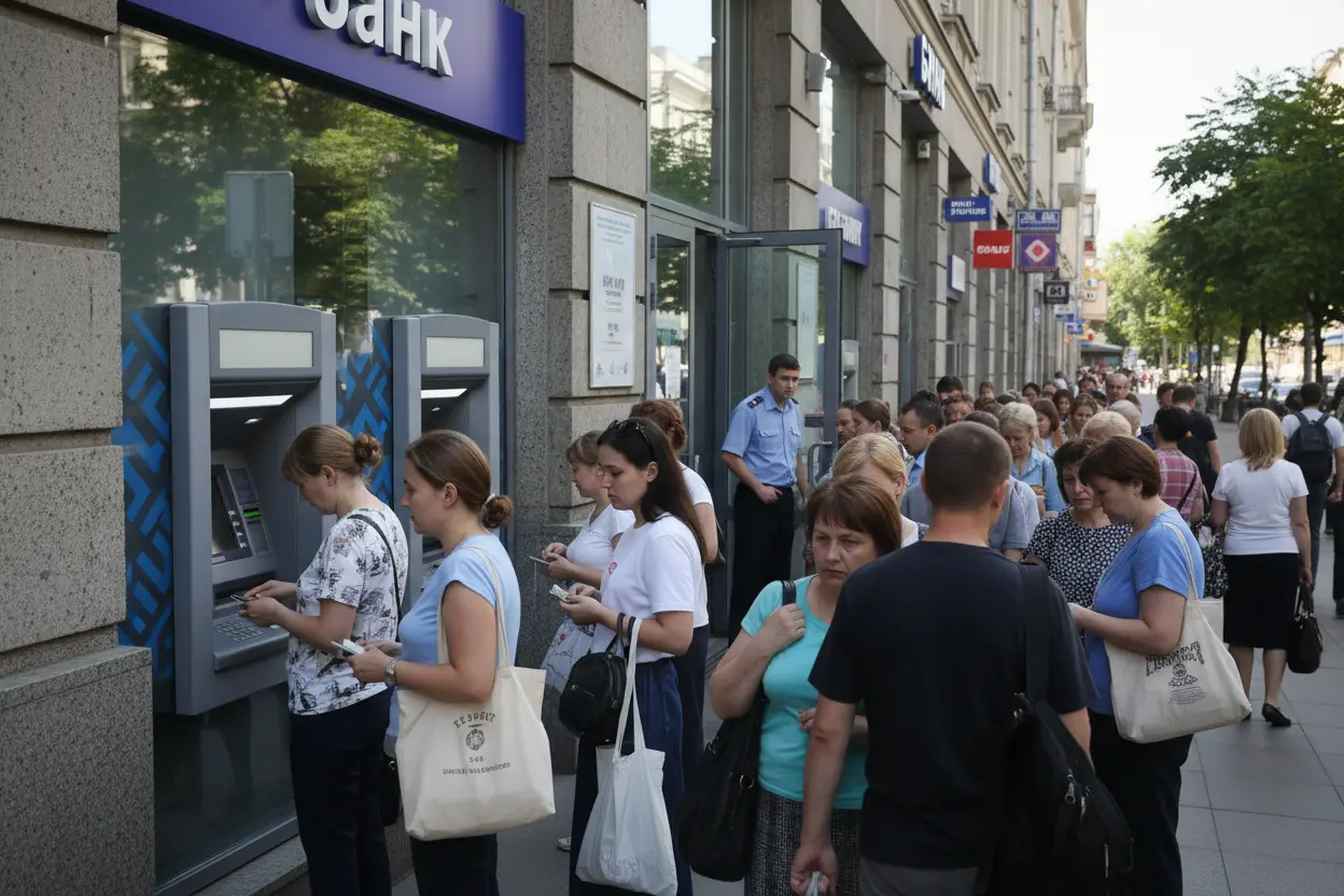 ロシア中央銀行 現金需要顕著増加　中期利上げ余地排除せず