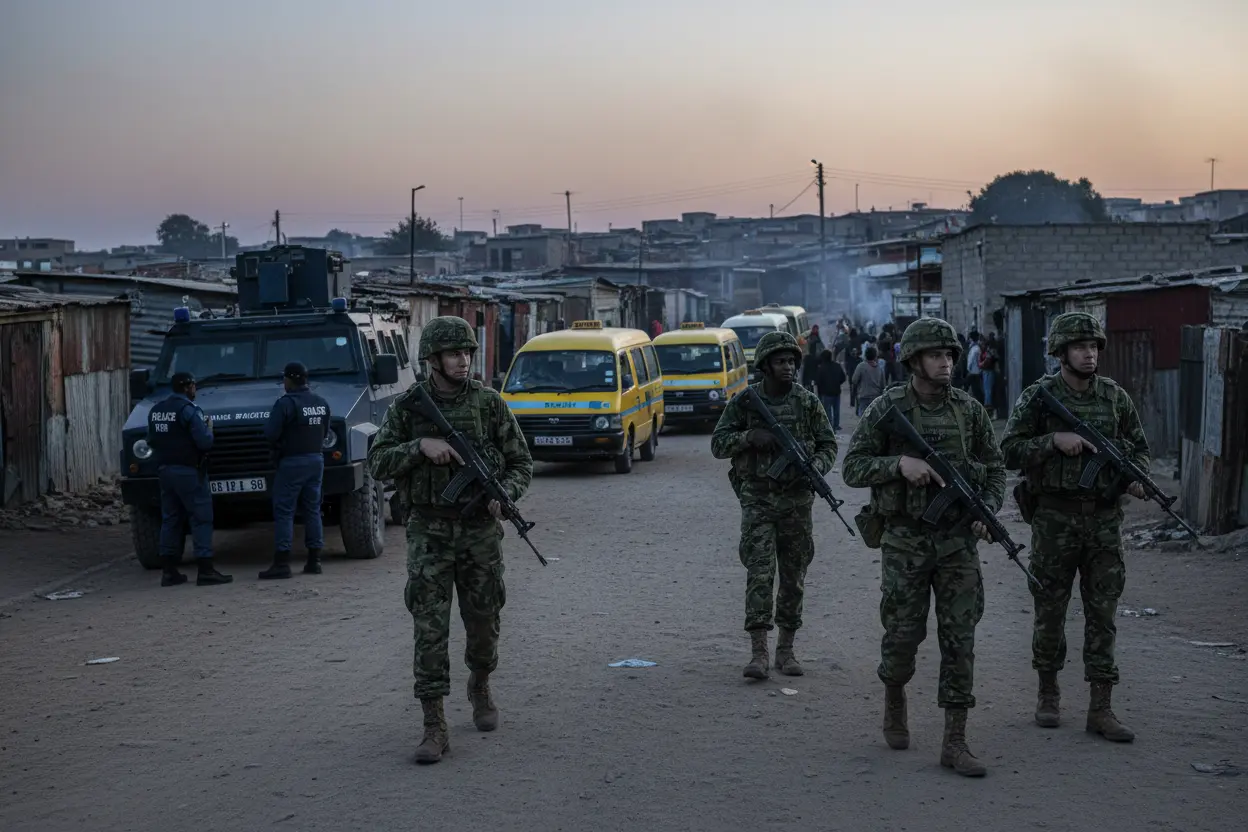 SANDF2,200人派遣は一時措置　政府10億ランド超を治安維持に投入