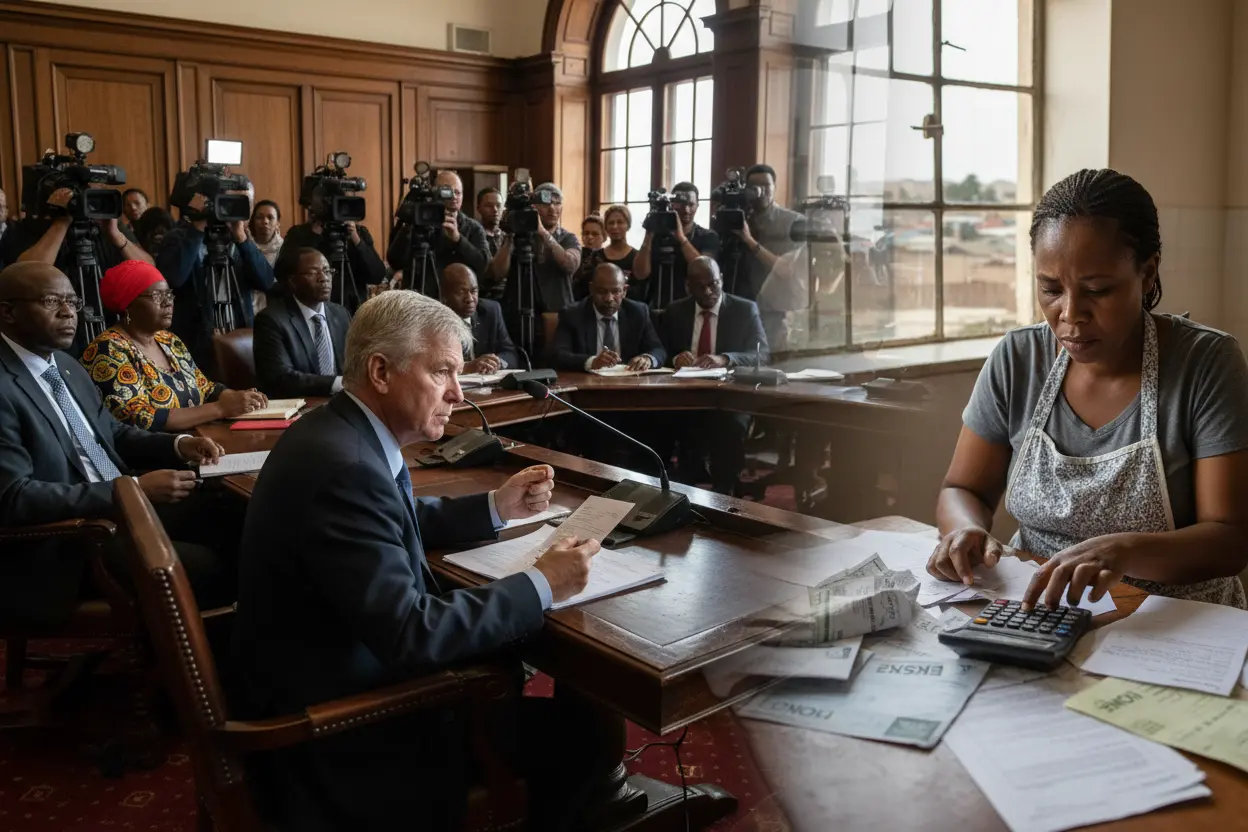 南アフリカで“監視の矛”が“生活費の盾”を直撃！ラマポーサ聴聞と8.7％電気料金が問う選択