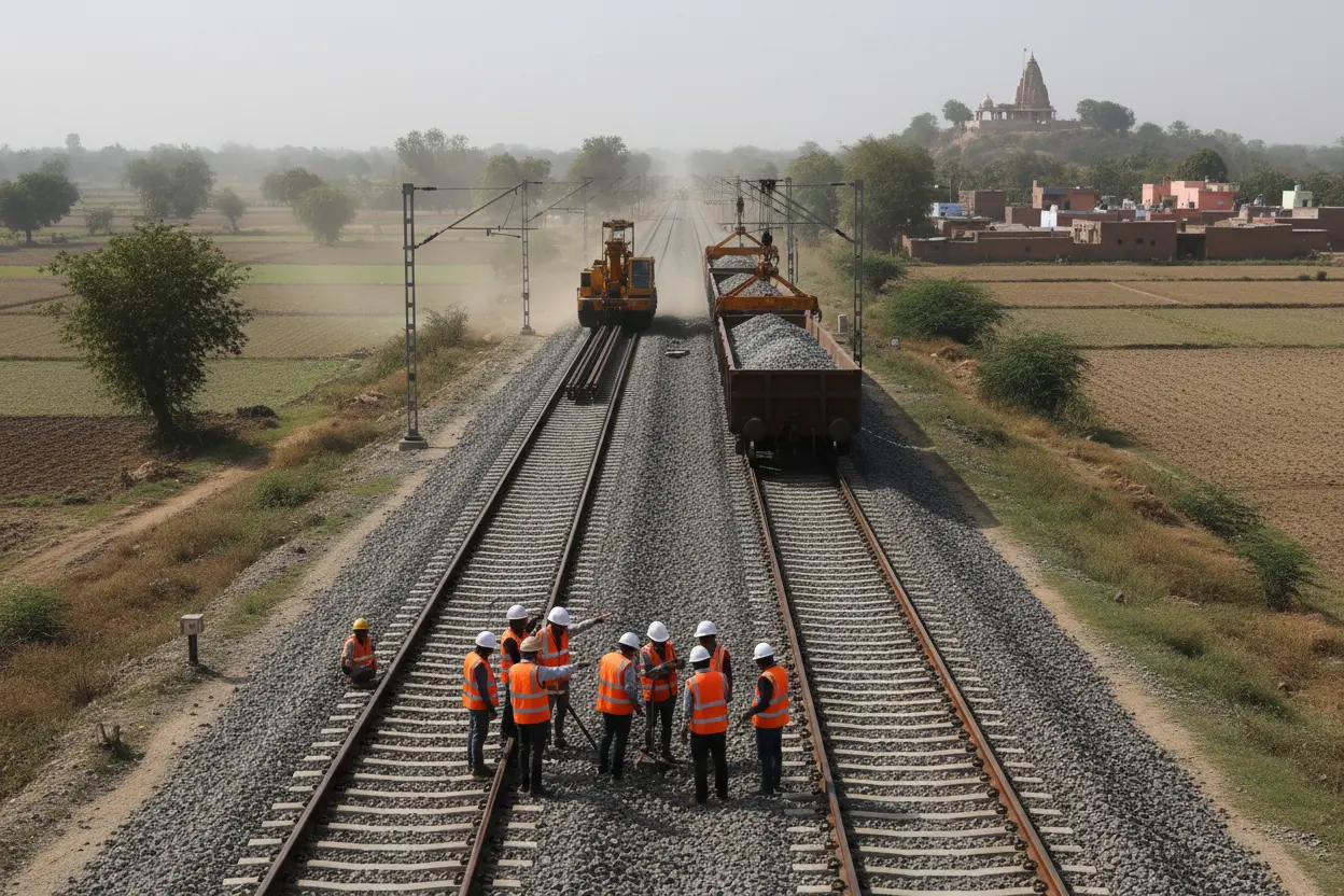 モディ政権が承認、約2,344億ルピーの鉄道拡張が901キロ拡大—830万人に直結する大投資!
