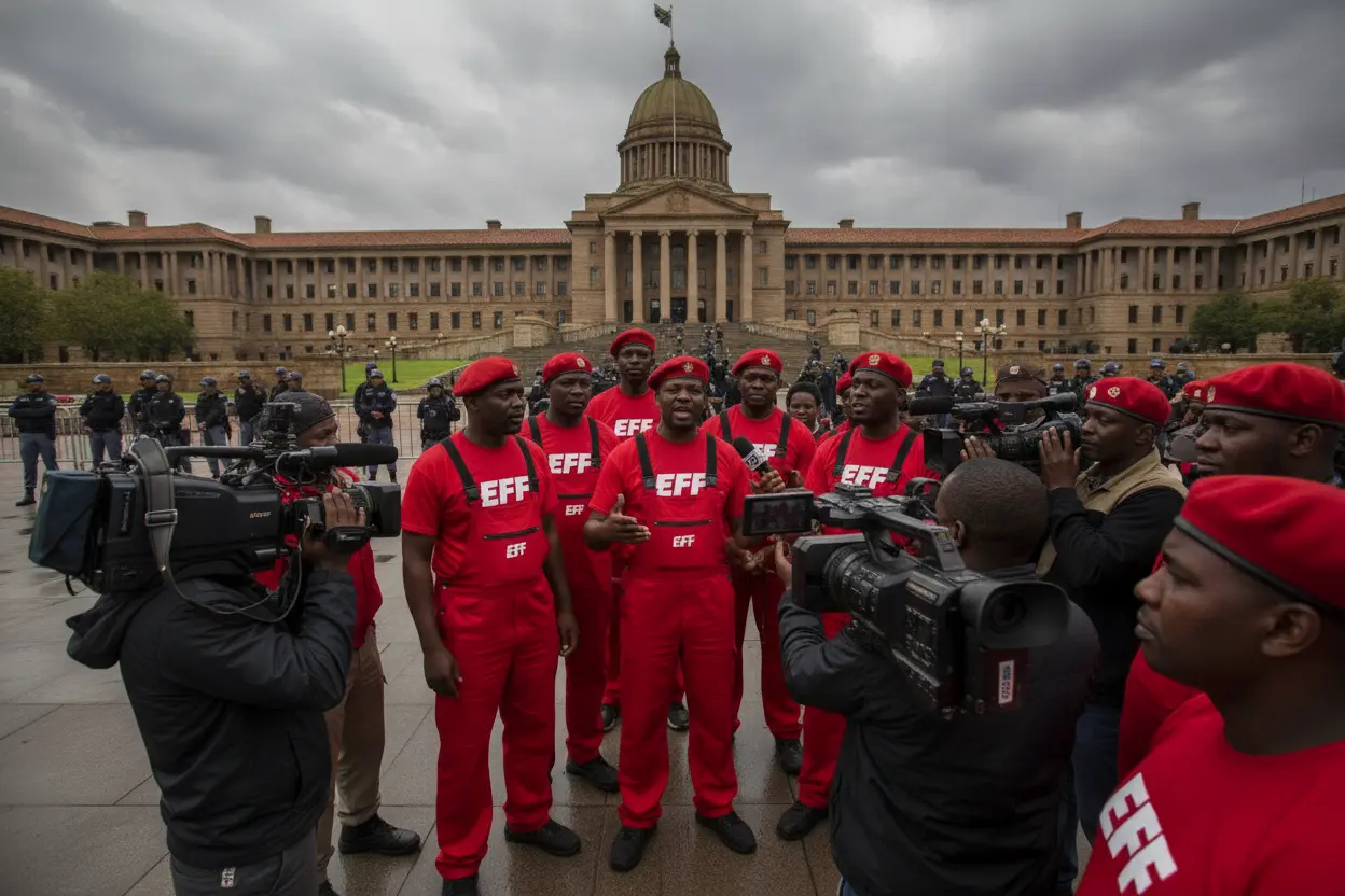 EFF、大統領府のマドランガ委員会延長を批判　中間報告即時公表と透明性要求